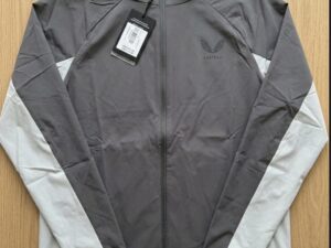 Jachetă Tehnică Castore Protek Flex Woven – Gunmetal/Light Grey